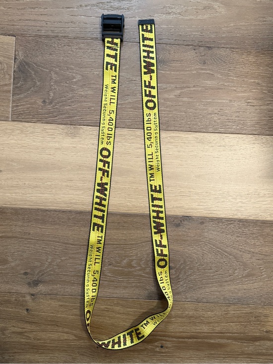 Off-White Other - OFF-WHITE Industrial Belt